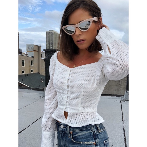 🆕Solstice Nude & Silver Mirror Cat Eye Sunnies - Picture 7 of 7